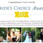 2013 Wedding Wire Bride’s Choice Award Recipient