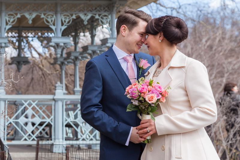 Ladies Pavilion in spring - Central Park Wedding - New York City