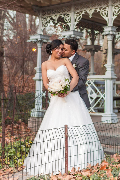 Ladies Pavilion in winter - Central Park Wedding - New York City