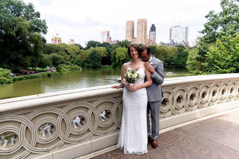 Real couple married in Central Park - New York City