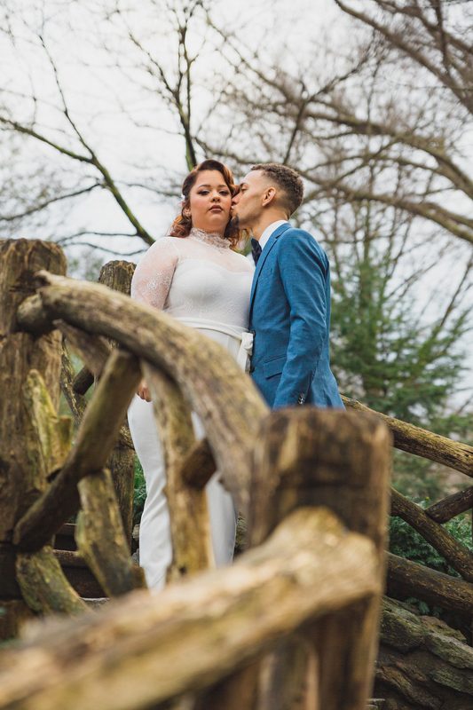 Real couple married in Central Park - New York City