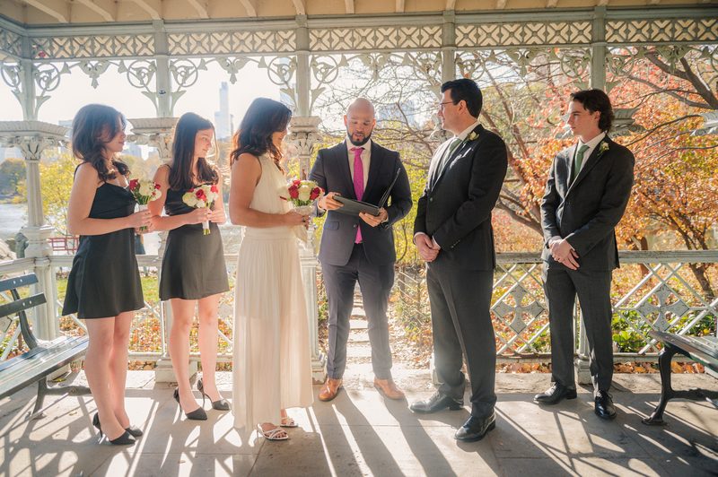 Real couple married in Central Park - New York City