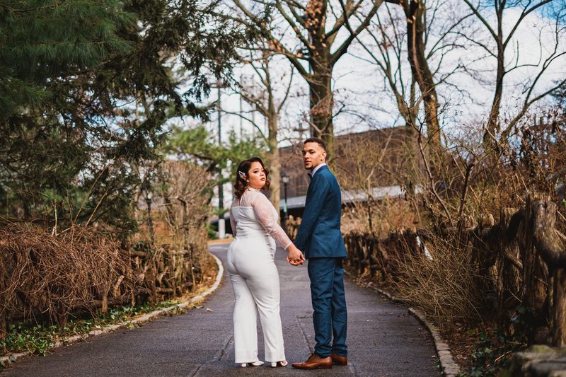 Real couple married in Central Park - New York City