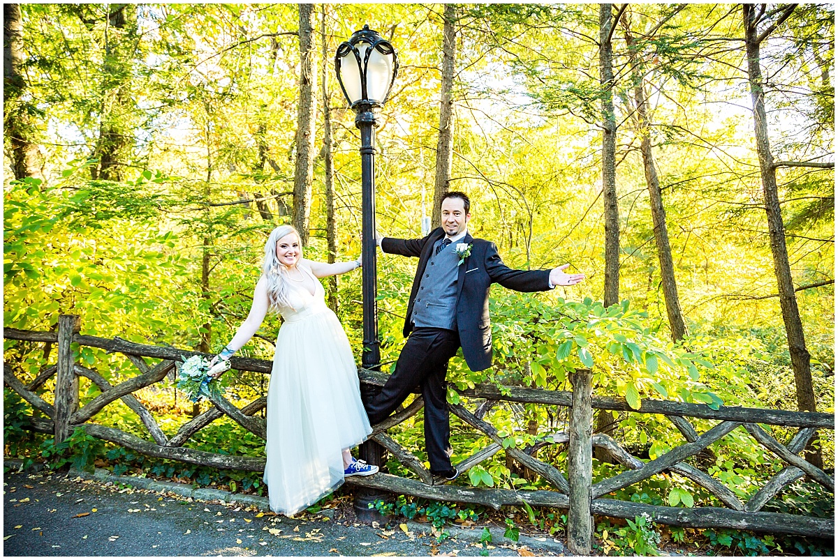 Fall Central Park Wedding Elopement