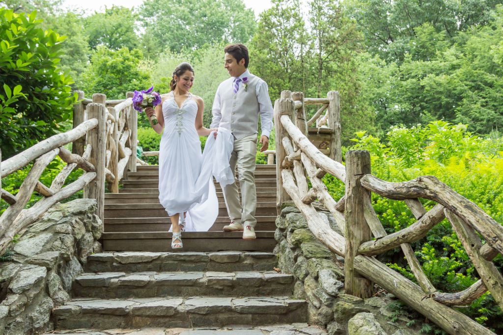 Central Park NYC elopement