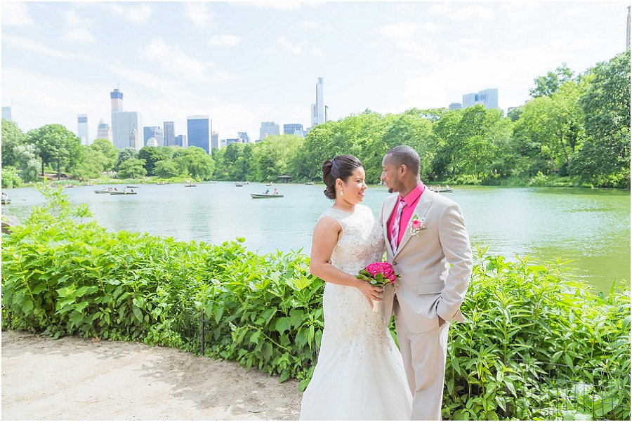 Central Park the Lake Wedding